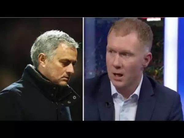 Video: What Paul Scholes Said At Half-Time During  Man Utd Loss To Sevilla